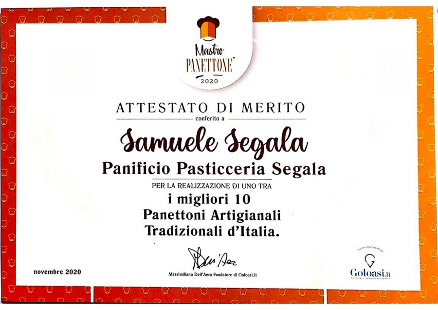 Siamo uno dei 10 migliori Panettoni Artigianali Tradizionali in Italia.